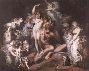 Henry Fuseli Titania and Bottom Sweden oil painting reproduction